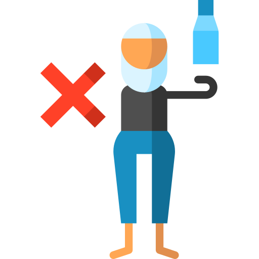 No drinking